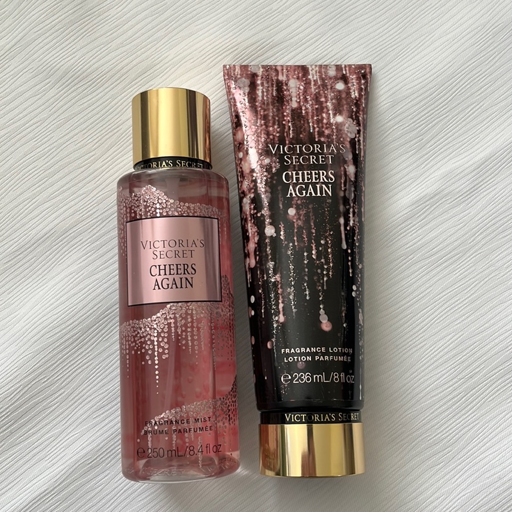 Victoria’s Secret Cheers Again Mist & Lotion Set